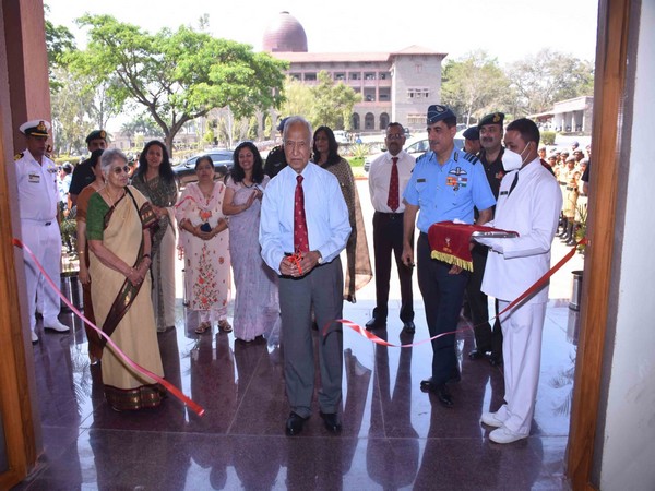 Rear Admiral Santosh Kumar Gupta inaugurates new hall at National Defence Academy
