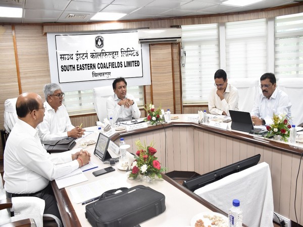 Coal Secretary Dr Anil Kumar Jain holds review meeting in South Eastern Coalfields Limited 