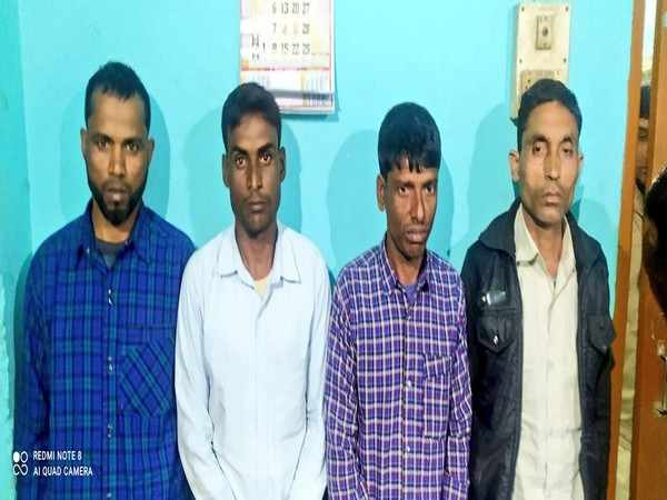 4 held in Assam's Kenduguri for allegedly duping several people by selling fake gold.