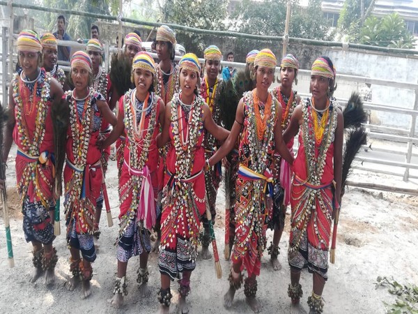 Bonda tribals of Odisha will participate for the first time in Republic Day parade this year in Bhubaneswar. Photo/ANI