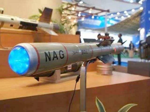 File photo of Nag missile