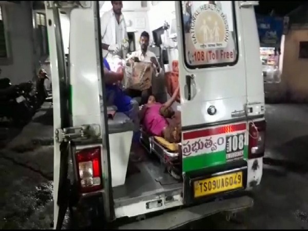 Emergency medical staff help woman deliver baby in 108 Ambulance in Hyderabad 