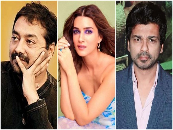 Anurag Kashyap, Kriti Sanon, Nikhil Dwivedi (Image source: Instagram)