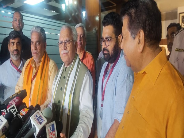 Haryana Chief Minister Manohar Lal Khattar (Photo/ANI)