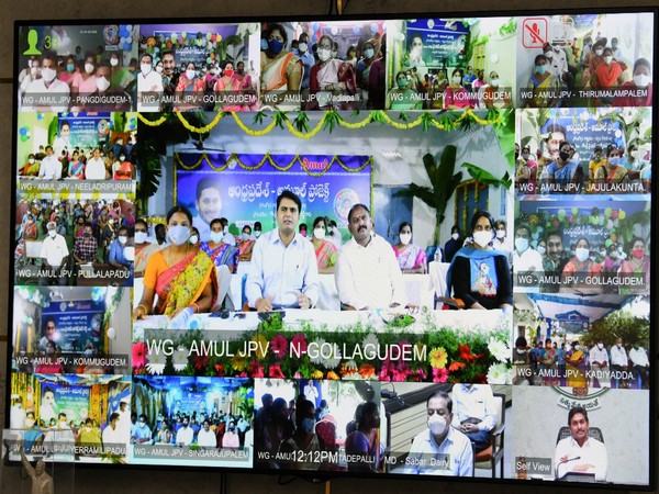 Virtual launch of Andhra Pradesh Amul Project in West Godavari