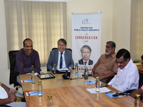 Japanese Consul General Taga Masayuki San visited the Centre for Public Policy Research, Kochi