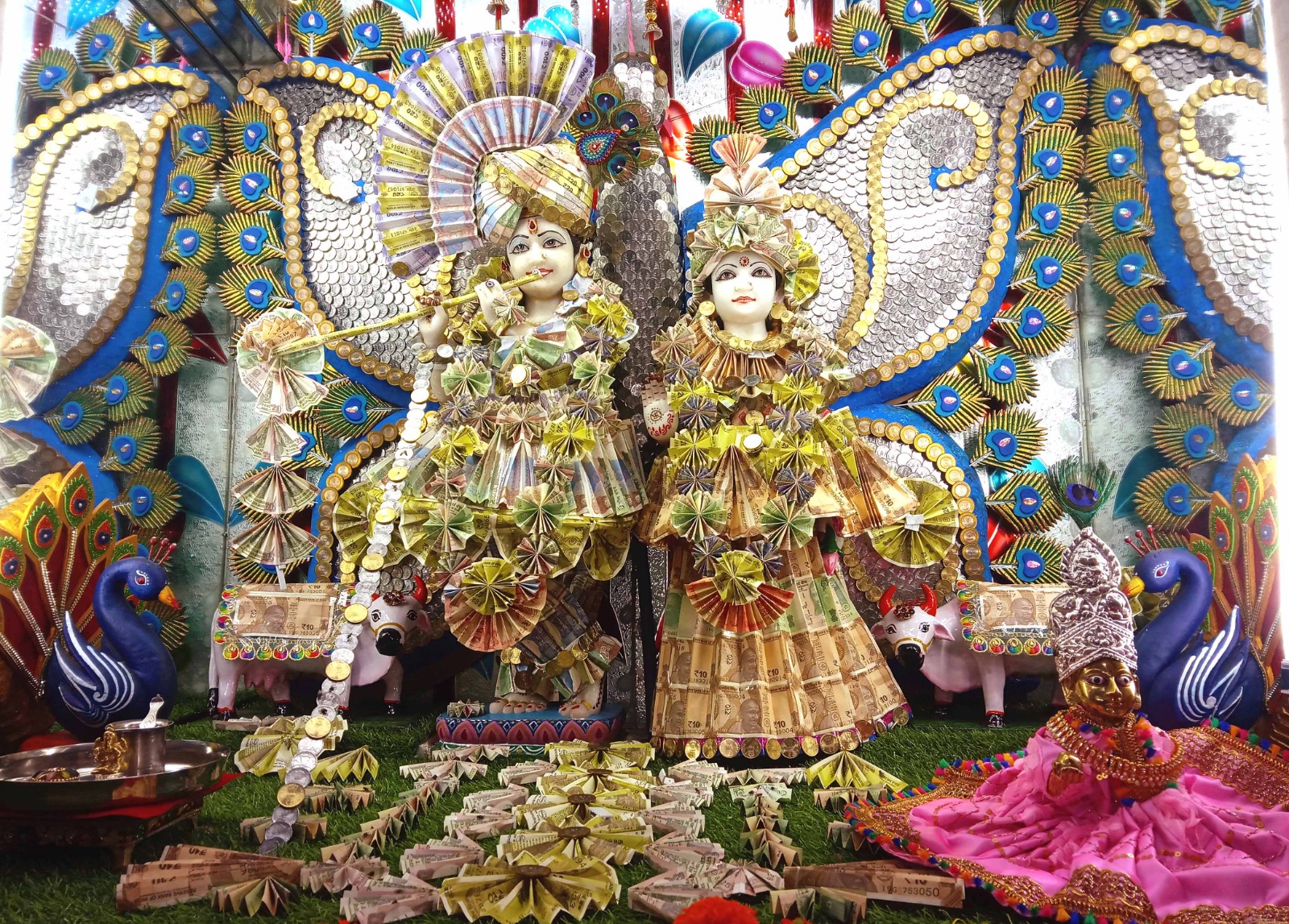 Radha Krishna Temple, in Bhopal (File Photo/ANI)