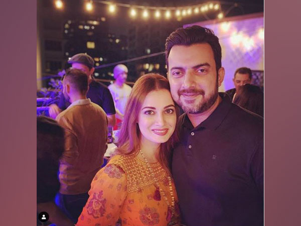 Sahil Sangha and Dia Mirza (Image courtesy: Instagram))