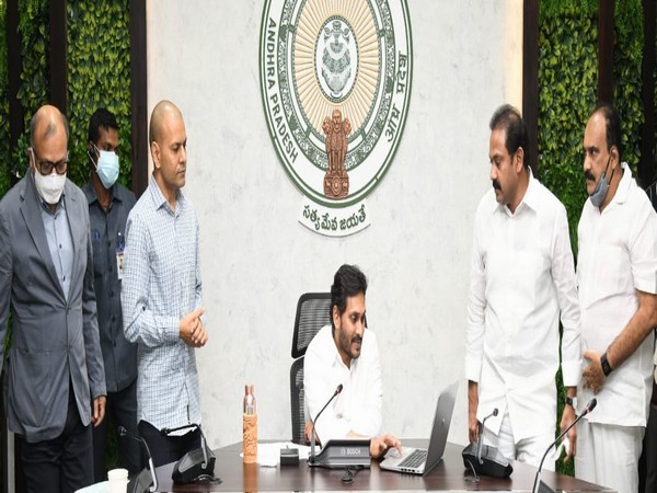 Andhra Pradesh Chief Minister YS Jagan Mohan Reddy (Photo/ANI)