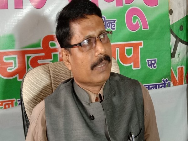 Bihar NaNCP state secretary Anwarul Haq speaks to media in Katihar on Tuesday