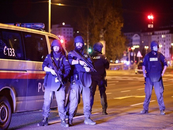 Police blocks a street near Schwedenplatz square after exchanges of gunfire in Vienna, Austria November 2, 2020. (Photo Credit: REUTERS)