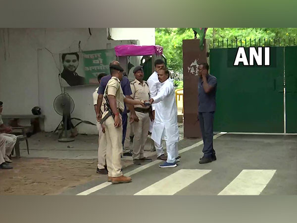 Visual from the Lalu Prasad Yadav's residence (Photo/ANI)