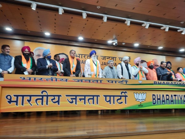 Leaders joining BJP in New Delhi (File image)