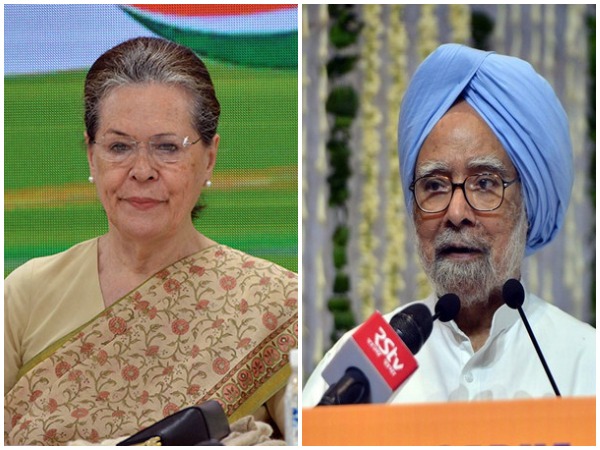 Congress interim President Sonia Gandhi and former Prime Minister Manmohan Singh