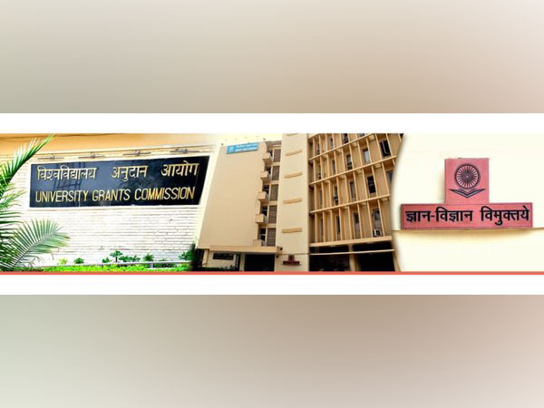 UGC seeks report from Sharda University. (Pic credit: UGC India Twitter)