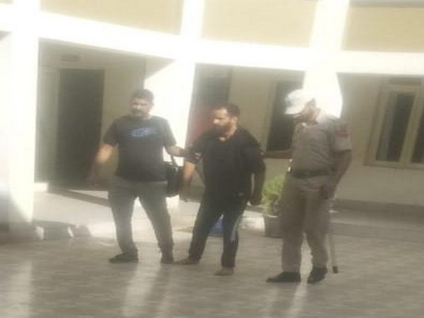 Irfan Ahmed Bhat, the accused detained by J-K police (Photo/ANI)