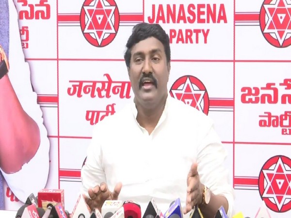 JSP spokesperson Potina Venkata Mahesh (Photo/ANI)