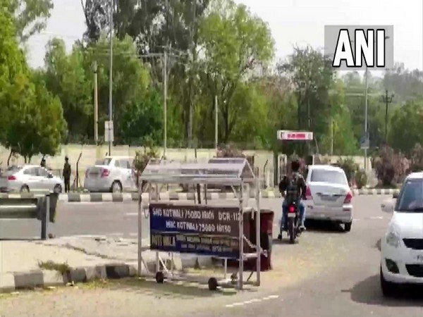 Visuals from outside the Bathinda Military Station. (ANI/photo)