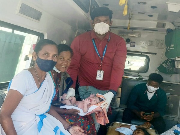 Woman gives birth to baby in 108 Ambulance