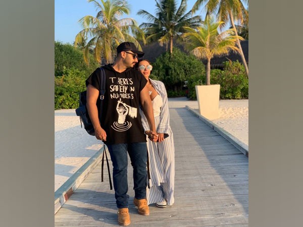 Arjun Kapoor with Malaika Arora (Image source: Instagram)