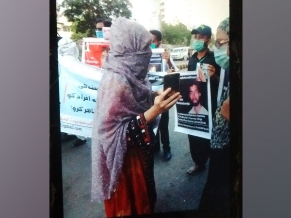 Security forces manhandled girls and threw them in police mobile vehicles and were shifted to an unknown place.