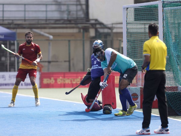 Player in action on Day 4  (Photo: Twitter/Hockey India)