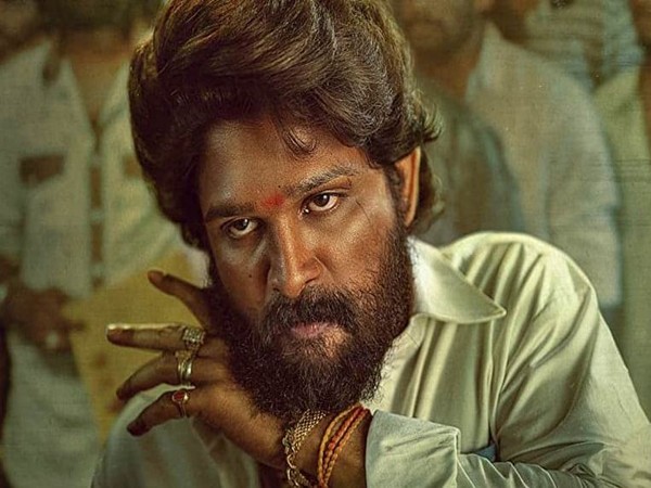 Allu Arjun in a still from 'Pushpa: The Rise' (Image source: Twitter)