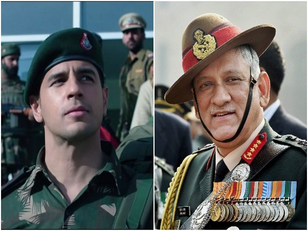 Siddharth Malhotra, late CDS General Bipin Rawat (Image source: Instagram)