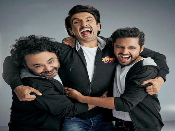 Ranveer Singh with Maneesh Sharma and Divyang (Image courtesy: Instagram)