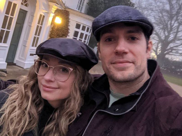 Henry Cavill with his girlfriend Natalie Viscuso (Image Source: Instagram)