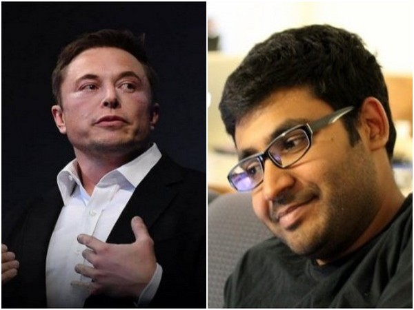 Elon Musk and Twitter CEO Parag Agrawal (File Image)