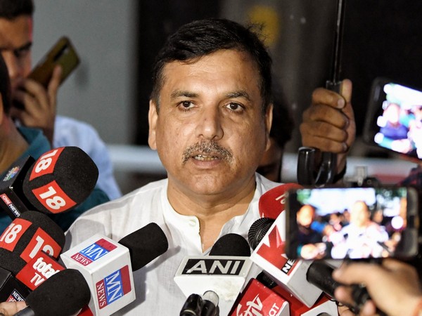 Aam Aadmi Party (AAP) Rajya Sabha MP Sanjay Singh (File Photo)