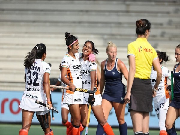 Indian women's hockey team vs USA (Photo: Hockey India)