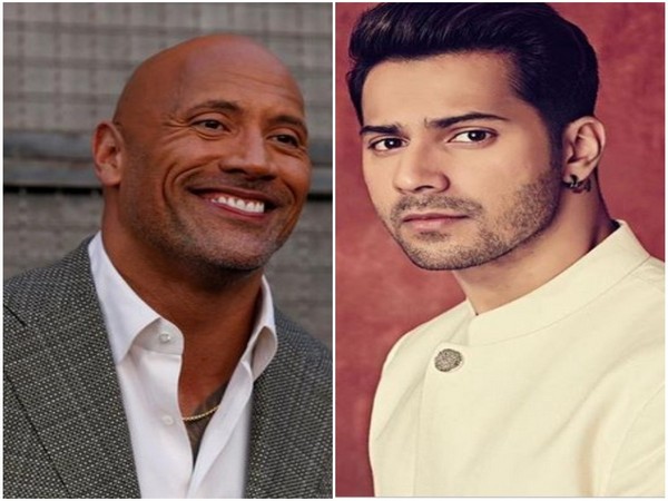 Dwayne Johnson and Varun Dhawan