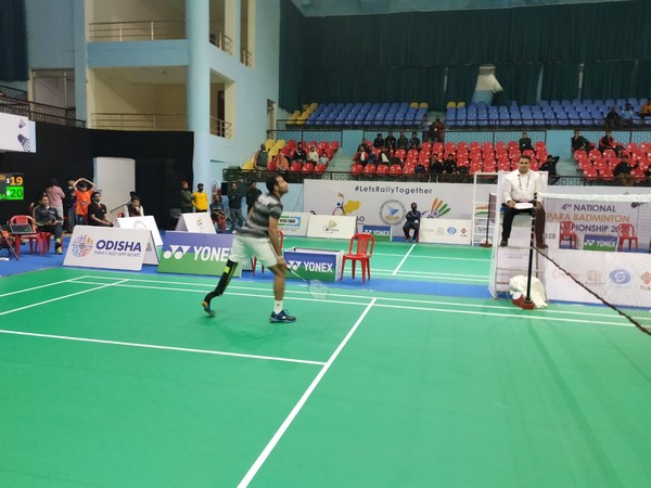 Para-Badminton player Nitesh Kumar