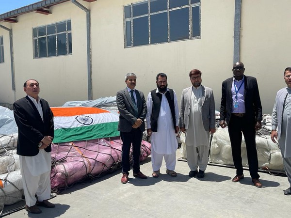 MEA Joint Secretary (PAI), JP Singh handed over India's humanitarian assistance to Afghanistan