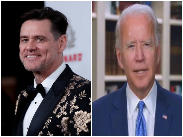 Jim Carrey and Joe Biden