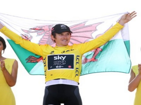 Cyclist Geraint Thomas (Photo/Geraint Thomas Twitter)