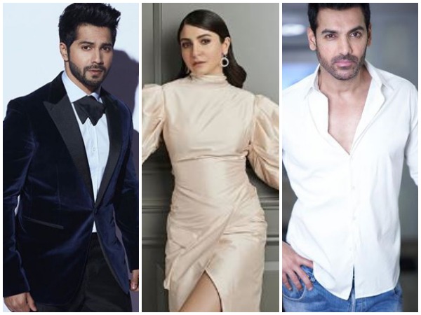 Varun Dhawan, Anushka Sharma, John Abraham(Image courtesy: Instagram)