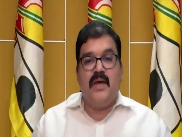 TDP spokesperson K Pattabhiram (Photo/ANI)