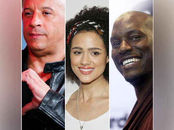 Vin Diesel, Nathalie Emmanuel  and Tyrese
