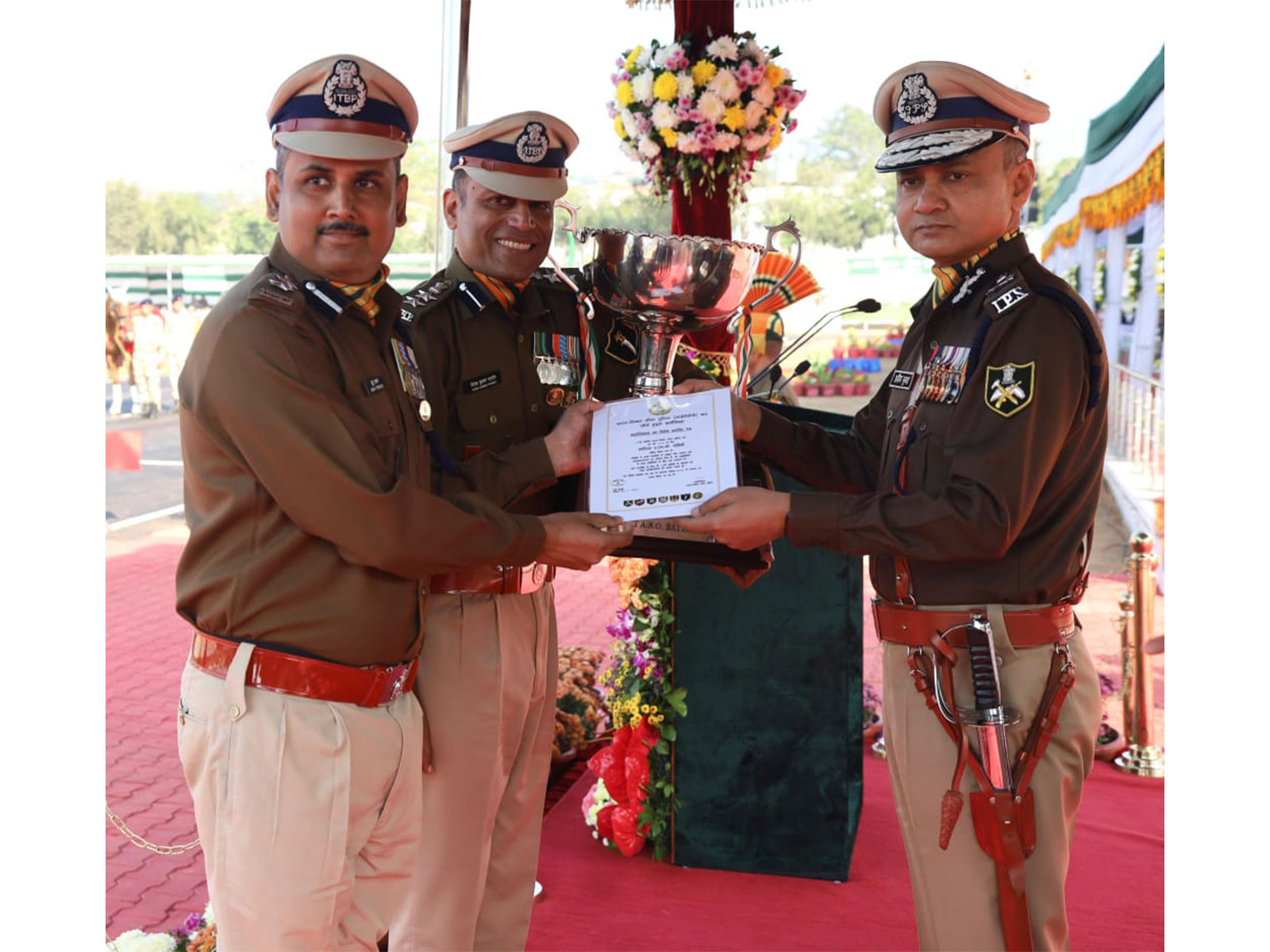 ITBP's 27th battalion honoured as best anti-Naxal unit (Photo/ITBP)