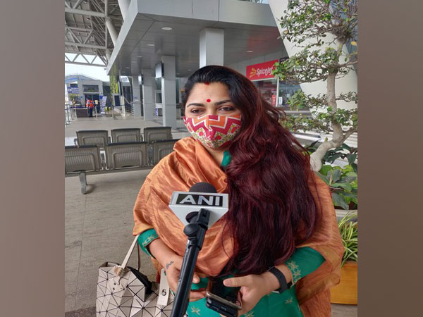 Bharatiya Janata Party leader Khushbu Sundar. (Photo/ANI)