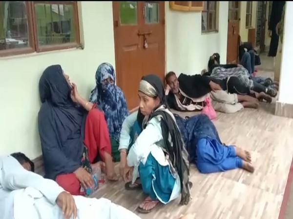 Rohingyas detained by Assam's Cachar district police. (Photo/ANI)