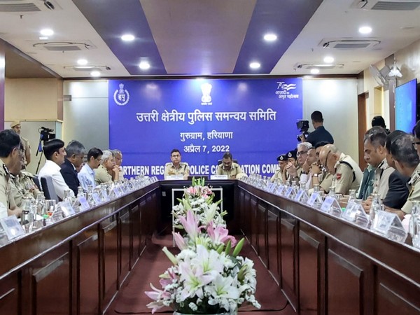 Haryana Police hosts meeting to discuss police coordination, crime control (Photo/ANI)