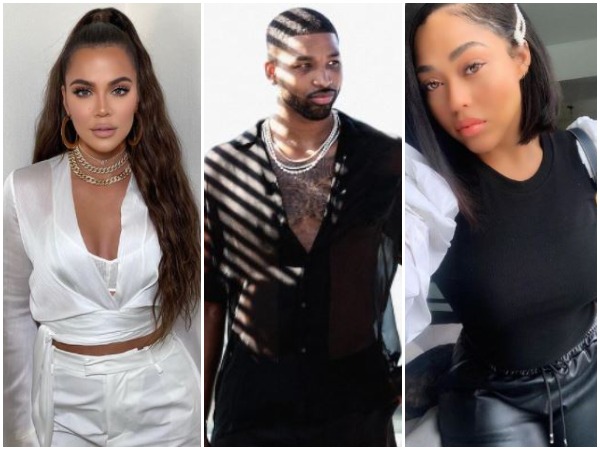 Khloe Kardashian, Tristan Thompson and Jordyn Woods (Image courtesy: Instagram)
