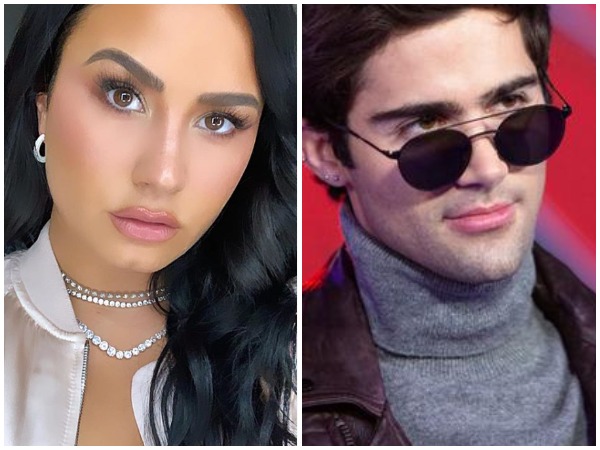 Demi Lovato and Max Ehrich (Image courtesy: Instagram)