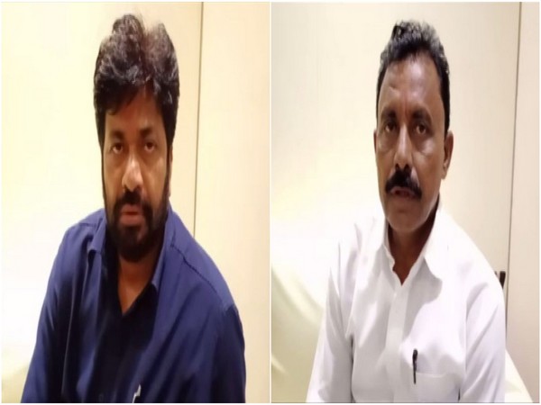 Prahar Janshakti Party chief Bacchu Kadu and MLA Rajkumar Patel