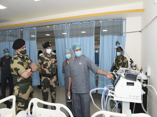 BSF's COVID Care Centre (Photo/ANI)