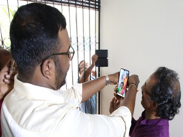 A couple tied the knot via video conferencing on April 26 [Photo/ANI]